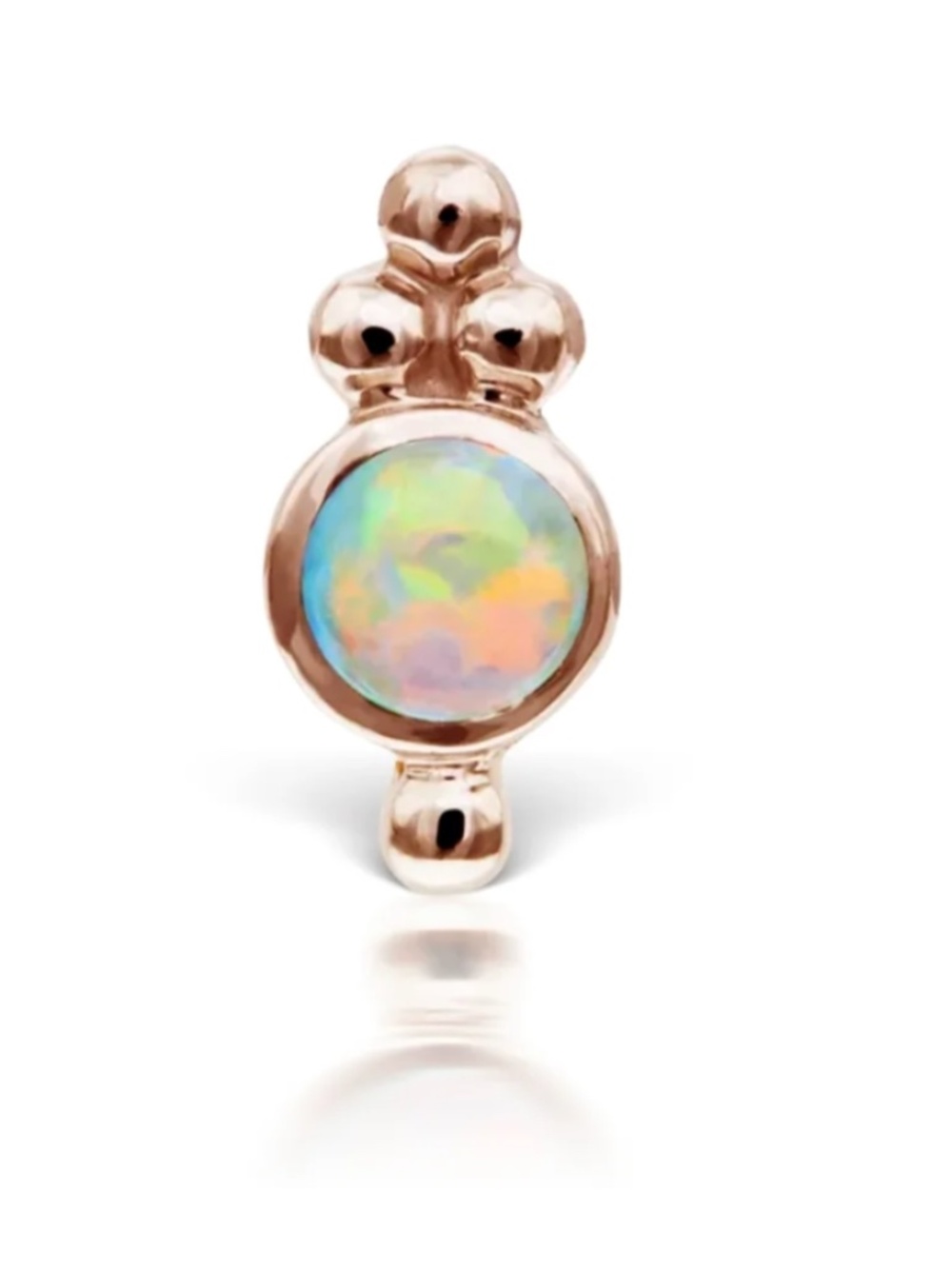 Maria Tash Opal Four Ball Trinity Threaded